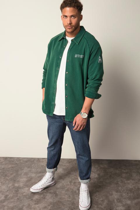 Produktbild Sthuge Sweathemd, Langarm, Boxy Fit, Kentkragen (8XL)
