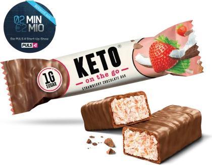 KETO Strawberry Chocolate Bar 35g