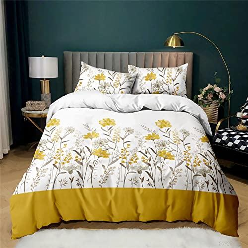 Produktbild Stihl Ste-X 100% Natürlicher Bambus, 3-teiliges Blumen-Gelb-Rosa-Mond-Bettbezug-Set Mit Reissverschluss? W (Kettensäge, Gartenmaschinen Ersatzteile)