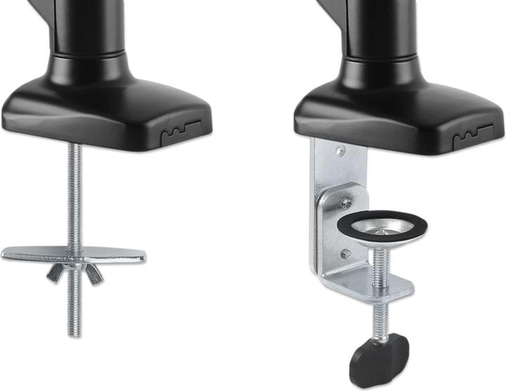Actual product image Manhattan Bracket 1 monitor gas pressure aluminium 17-32 inch (Table, 32")