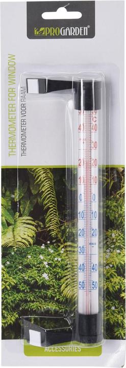 Image du produit ProGarden Thermomètre d'extérieur pour vitres, lot de 2