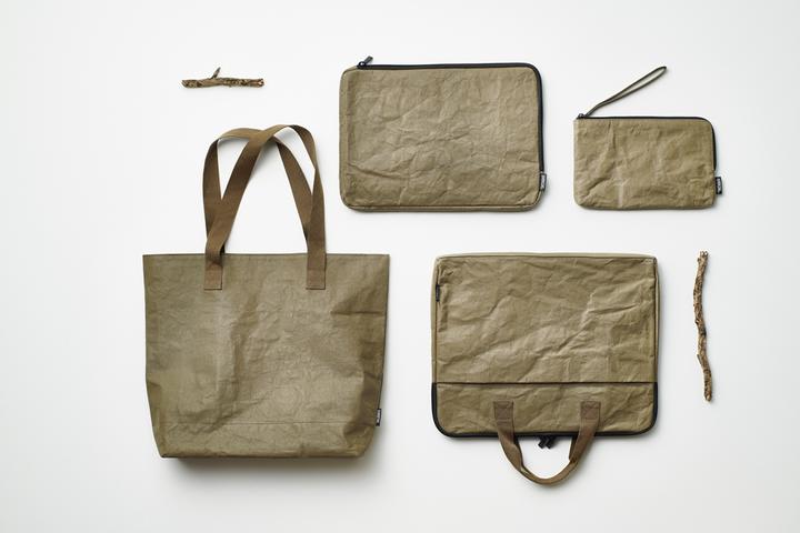 Actual product image Hayashi-UK Kosmetikbeutel, veganes Papier Leder