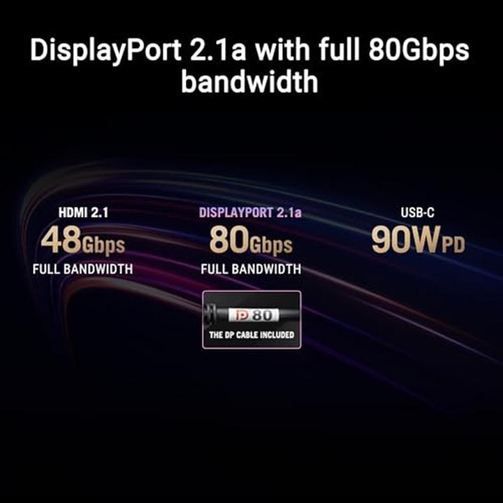 Actual product image ASUS ROG Swift OLED PG27UCDM (3840 x 2160 Pixels, 26.50")