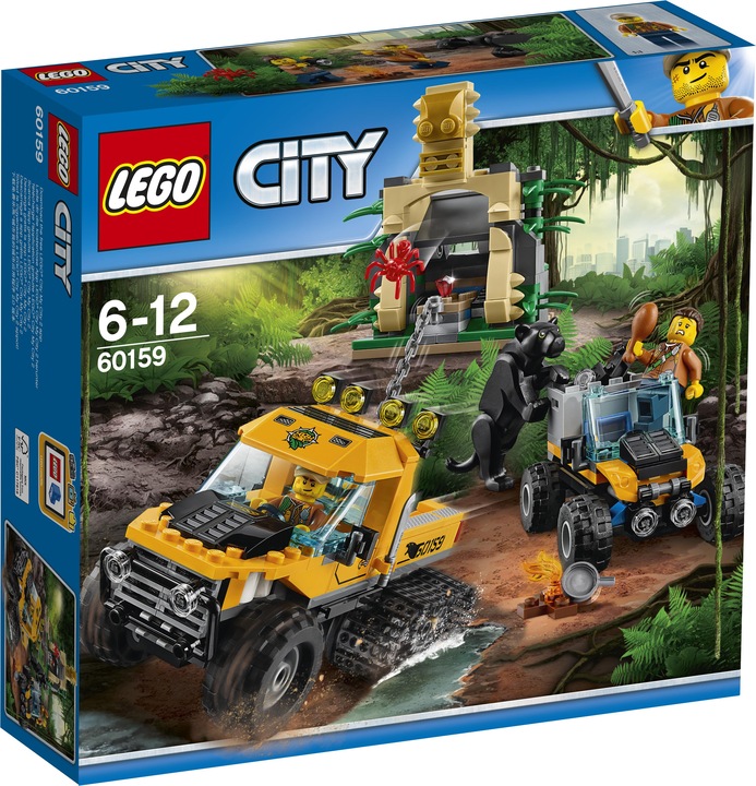 Produktbild LEGO Mission Dschungel-Halbkettenfahrzeug (60159, LEGO City)