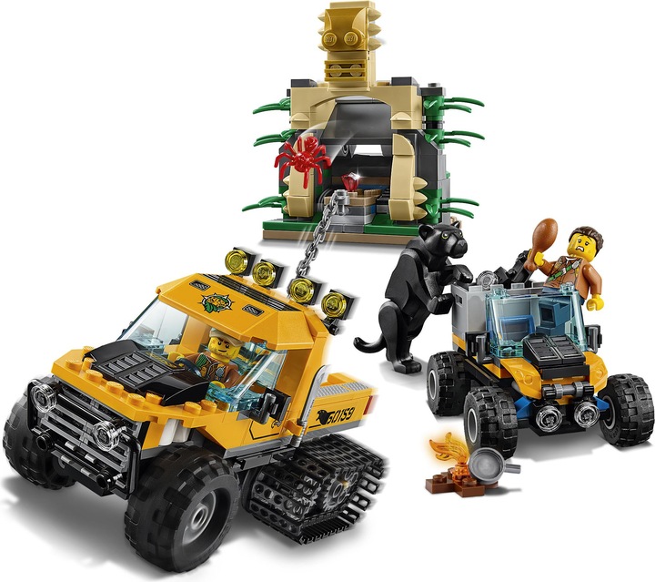 Produktbild LEGO Mission Dschungel-Halbkettenfahrzeug (60159, LEGO City)