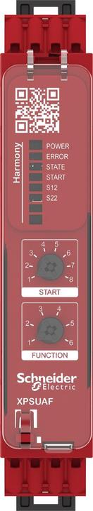 Produktbild Schneider Electric Sicherheitsrelais 6Fkt 1Kreis PLe/Kat4SIL3 3S 1T 24V Federzugklemme