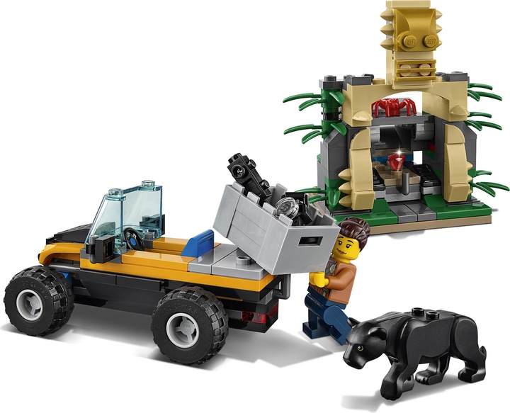 Produktbild LEGO Mission Dschungel-Halbkettenfahrzeug (60159, LEGO City)