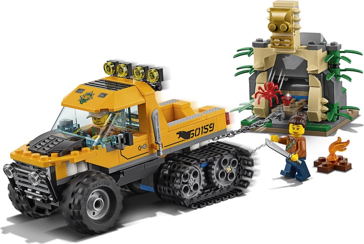 Produktbild LEGO Mission Dschungel-Halbkettenfahrzeug (60159, LEGO City)