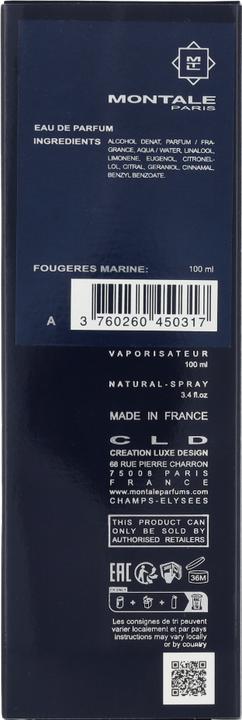Produktbild Montale Fougeres Marine (Eau de Parfum, 100 ml)