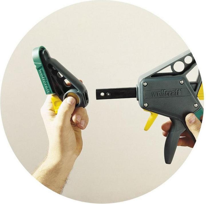 Productafbeelding wolfcraft 1 EHZ - Eenhandsklem PRO 100/700mm (700 mm)
