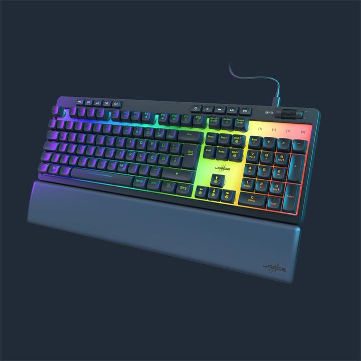Produktbild Urage Gaming-Tastatur Exodus 515 Illuminated, Schwarz (DE, Kabelgebunden)