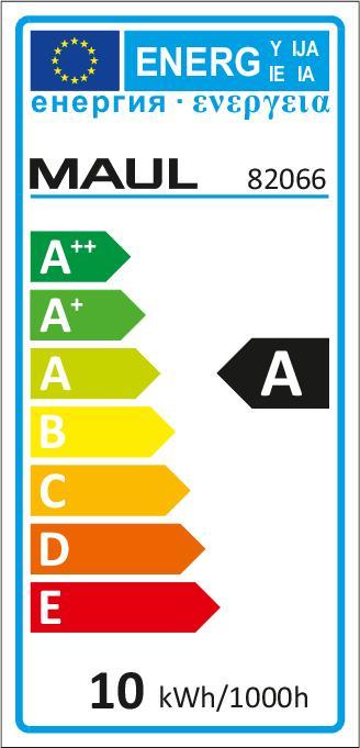 Label énergétique Maul Luminaire LED optimus colour vario dimmable (600 lm)