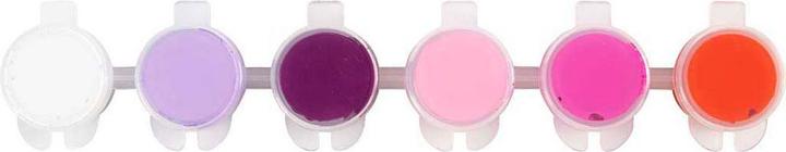 Produktbild Creativ Company Acrylfarbe Hobbyfarbe Plus Color 6 x 5 ml, Lila-Pink (5 ml)