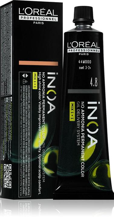 Actual product image L'Oréal Professionnel L'Oreal Inoa Color 48 Hair Color 60g (48)