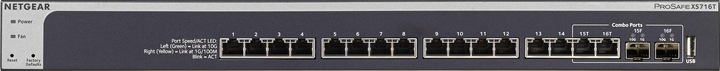 Actual product image Netgear Xs716t (18 ports)