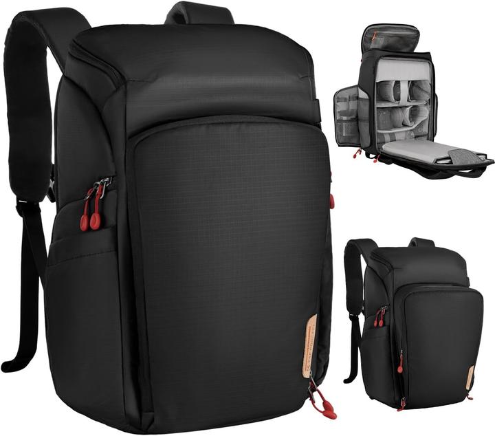 K&F Concept Photographer Camera Backpack with 16 Inch Laptop Compartment, Expandable Design, Top and Side Access - Galaxus K&F Concept Photographer Camera Backpack with 16 Inch Laptop Compartment, Expandable Design, Top and Side Access - Galaxus