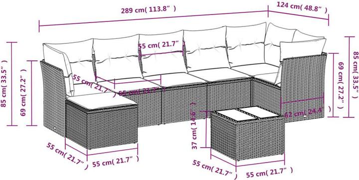 Produktbild vidaXL Kinsley