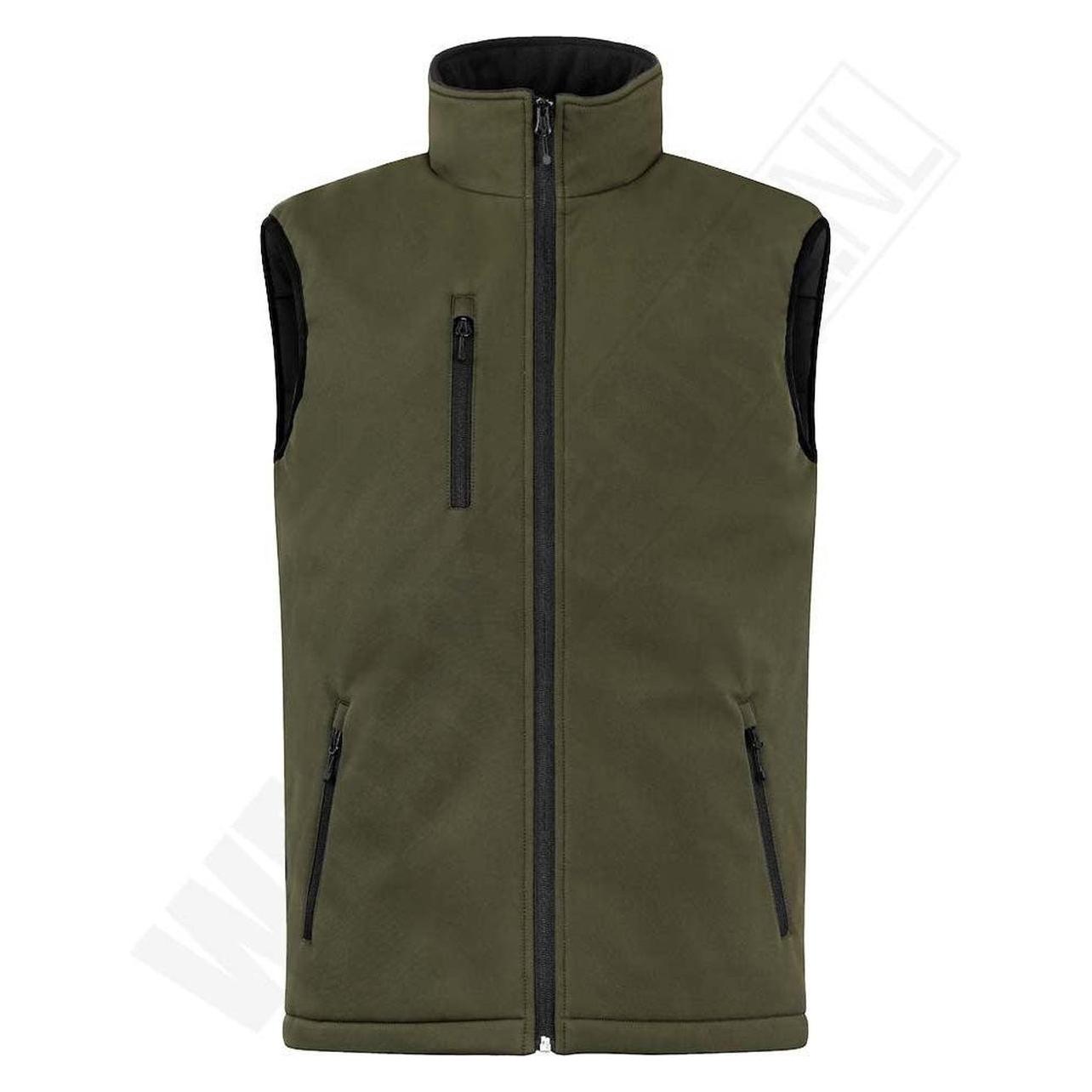 Clique, Herren, Westen, Padded Softshell Vest Zwart - Maat M, Schwarz, (M)