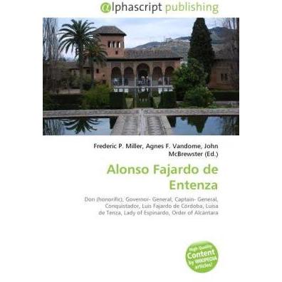Alonso Fajardo de Entenza, Fachbücher