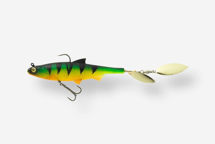 Immagine prodotto Caperlan Alosa di gomma con lame da spinning Pesca a spinning (12 cm)