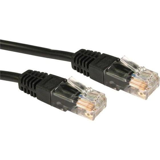 Thumbnail - Cables Direct CDL 3m Cat5e Cbl - Black 26AWG, Wireless Charger, Schwarz