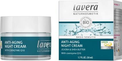 Image du produit Lavera Bas Sen Nac Cr Q10 (50 ml, Crème de nuit)