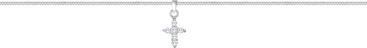 Immagine prodotto Elli Choker Kreuz Zirkonia Kristall (925 Argento, 36 cm)