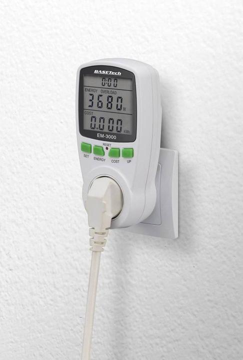 Produktbild Basetech EM-3000 Energiekosten-Messgerät Kostenprognose