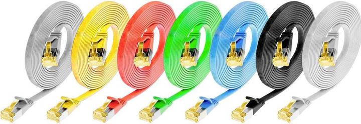 Produktbild Wirewin Slim Patchkabel: U/FTP, 2.0m, blau (U/FTP, CAT6a, 2 m)