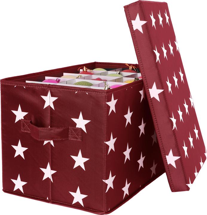 Immagine prodotto Relaxdays Weihnachtskugel Aufbewahrungsbox