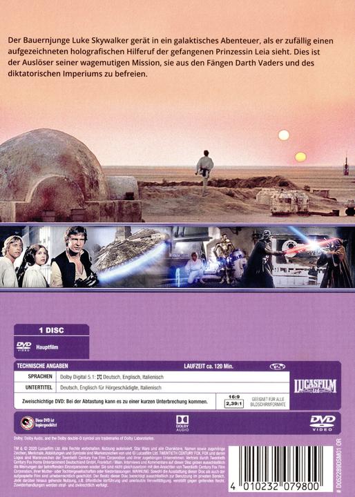 Immagine prodotto Disney Interactive Studios Star Wars: Episodio IV - Una nuova speranza (DVD, 2020)