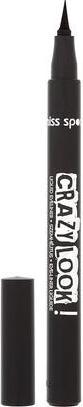 Actual product image Miss Sporty Miss Sports - Crazy Look Eyeliner In Pen 001 Crazy Extraack 1.6G (001 Crazy Extra Black)