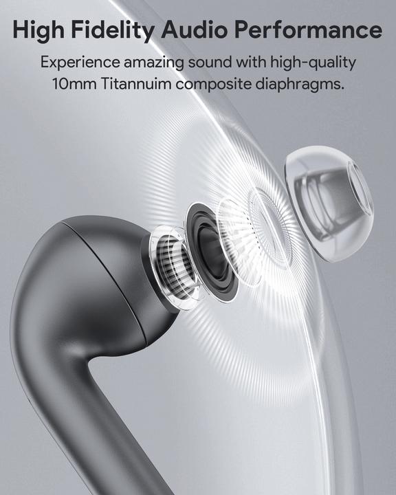 Produktbild Aukey BEYOND ANC PRO - Earbuds (ANC, 25 h, Kabellos)