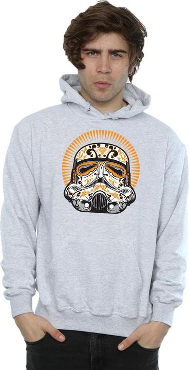 Immagine prodotto Star Wars Stormtrooper Dia De Los Muertos Felpa con Cappuccio Uomo (3XL)