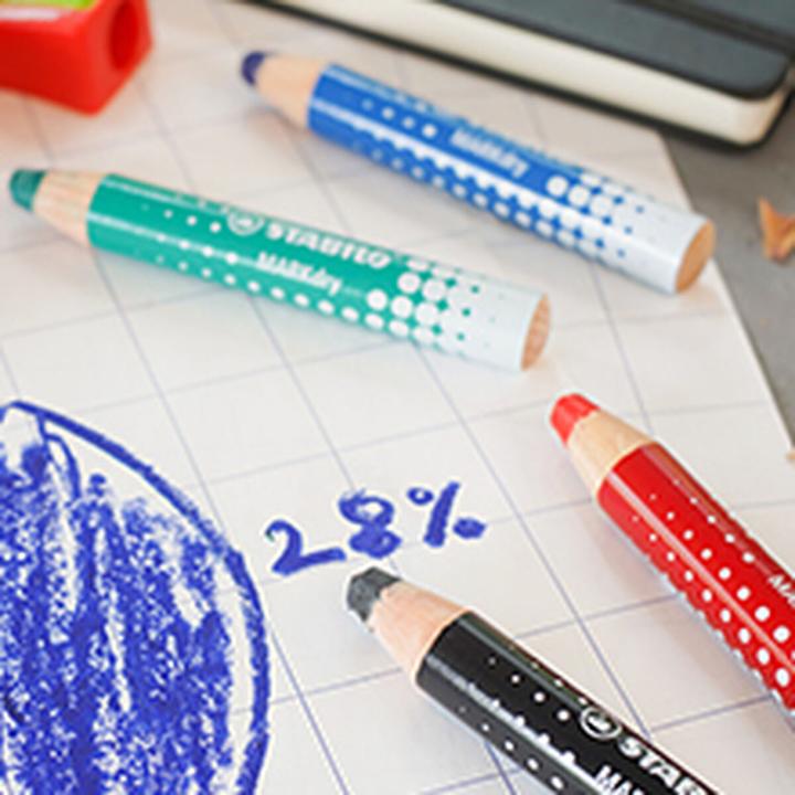 Produktbild STABILO MARKdry Whiteboardmarker blau (1x)