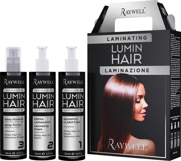 Image du produit Raywell Kit de lamination des cheveux Lumin (Kit de soins capillaires)