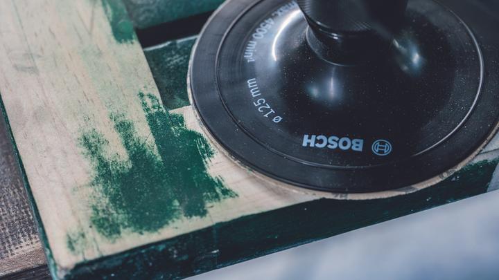 Actual product image Bosch Professional Zubehör PRO F460 sanding sheet, G40, G60, G80, G120, G180, 125 mm, 5 pcs. (40, 60, 80, 120, 180)