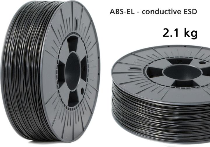Produktbild Volaprint ABS-EL ESD conductive Filament 1.75mm schwarz 1 kg (ABS, 1.75 mm, 1000 g, Schwarz)