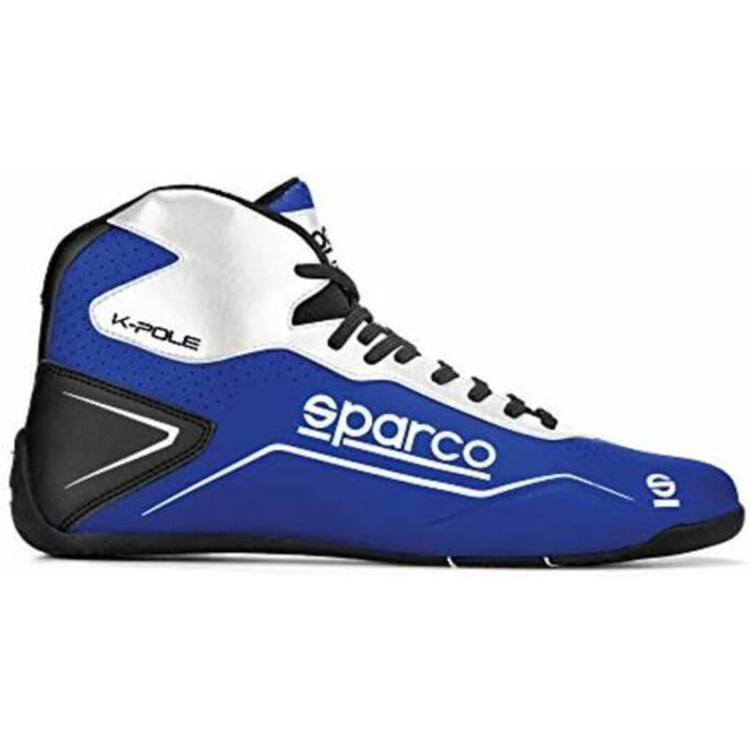Sparco Blau Motorsportschuhe, Kartschuhe K-Pole (48)