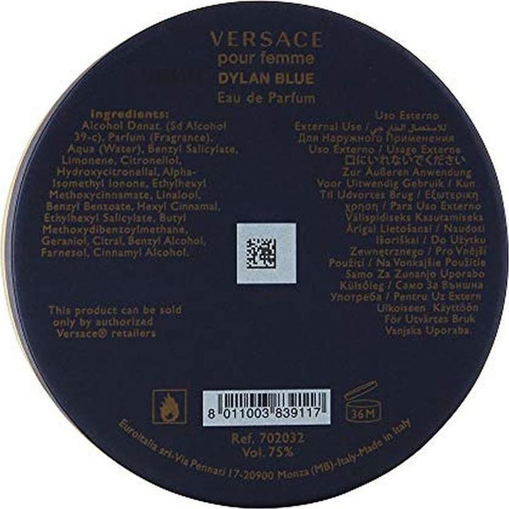 Immagine prodotto Versace Versare Femme Dylan Blu (Eau de parfum, 100 ml)