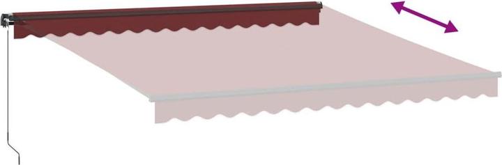 Produktbild vidaXL Einziehbare Markise (4 m)