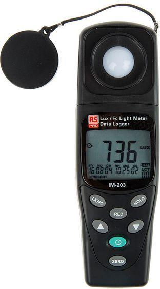 Actual product image RS PRO Lux/FC light meter