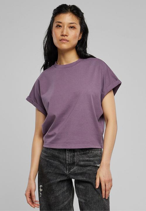 Produktbild Urban Classics Ladies Short Pigment Dye Cut On Sleeve Tee (XL)