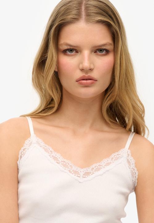 Actual product image Superdry Essential Lace Trim Cami (10XL)