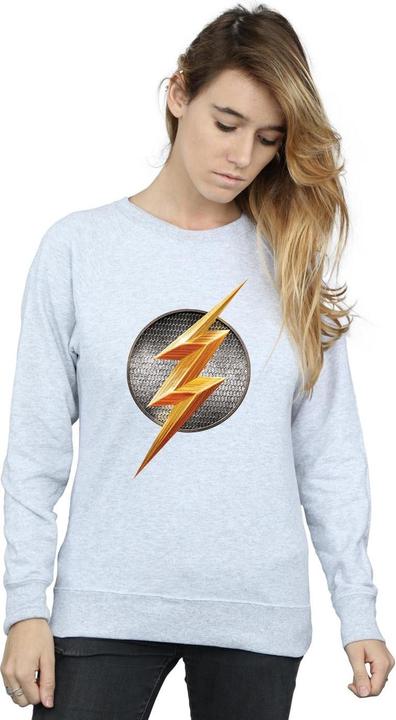 Image du produit - Sweat JUSTICE LEAGUE MOVIE FLASH EMBLEM - Femme (XXL)
