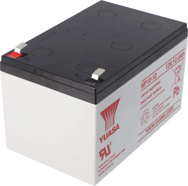 Actual product image Yuasa Battery NP12-12 (12 V, 12 Ah)