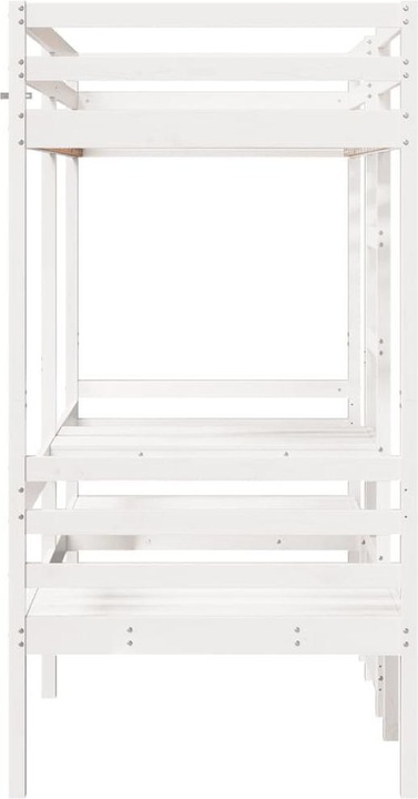 Image du produit VidaXL Lit superposé avec bureau & chaises (90 x 190 cm)