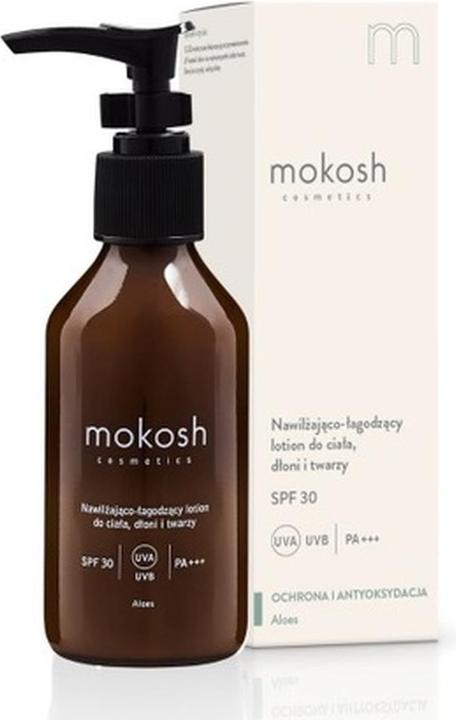 Actual product image Mokosh Moisturizing & Soothing Balm for Body, Hand, and Face (Suntan cream, SPF 30, 100 ml)