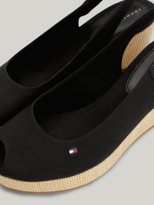 Actual product image Tommy Hilfiger Iconic Elba Sling Back Wedge-40 (40)