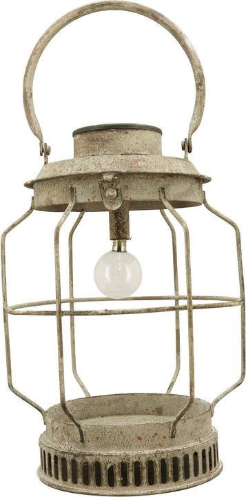 Produktbild Exner Garten und Wohnaccessoires Laterne mit Solar ArtFerro (19.5 x 19.5 x 29 cm, 1 x)